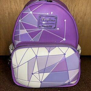Disney Parks Purple Wall Loungefly Backpack